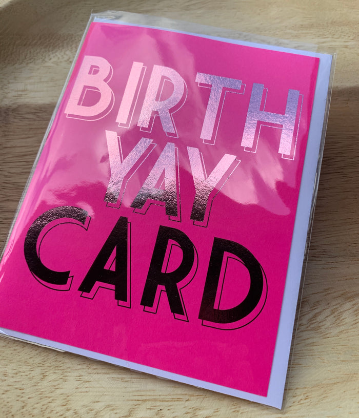 Bright Spots Paper Blank Card- BirthYAY