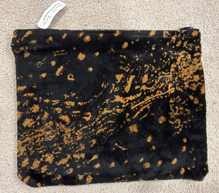Franke Shearling and Leather Clutch