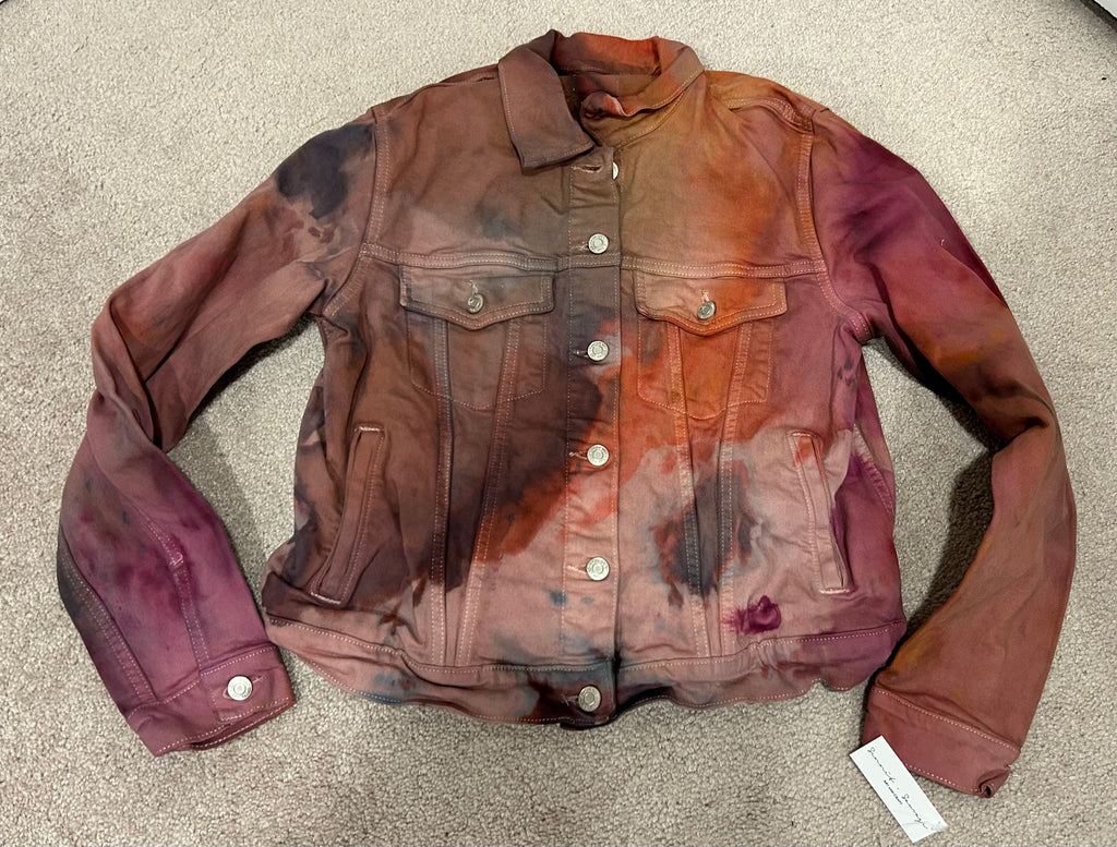 El Dorado Denim Jacket-Handdyed Collection- READY TO SHIP