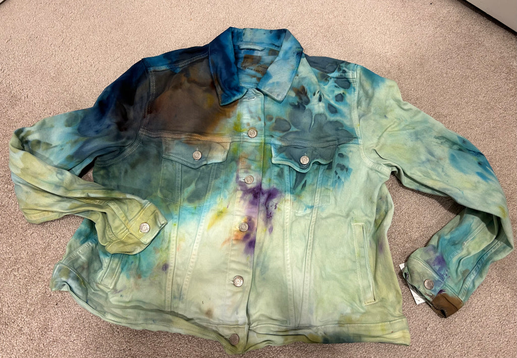 El Dorado Denim Jacket-Handdyed Collection- READY TO SHIP