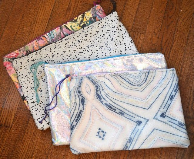 Astra Large Leather Pouch