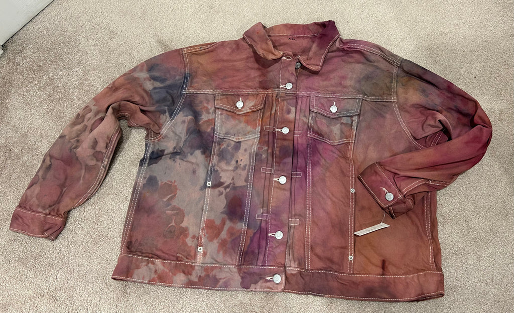 El Dorado Denim Jacket-Handdyed Collection- READY TO SHIP