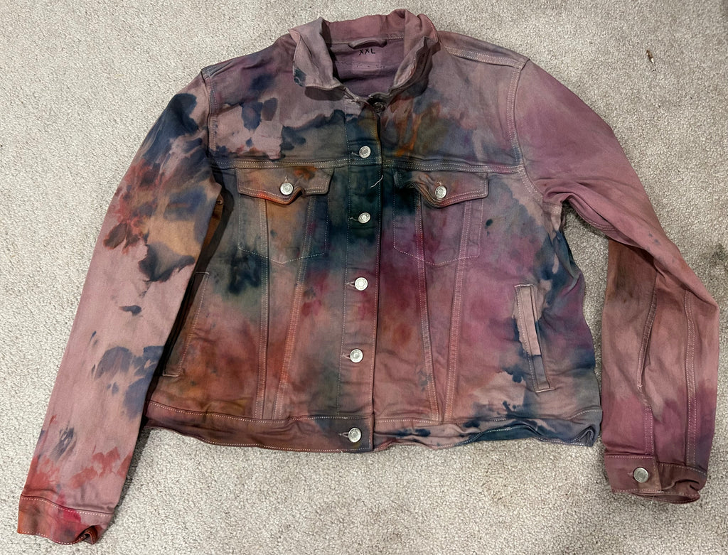 El Dorado Denim Jacket-Handdyed Collection- READY TO SHIP