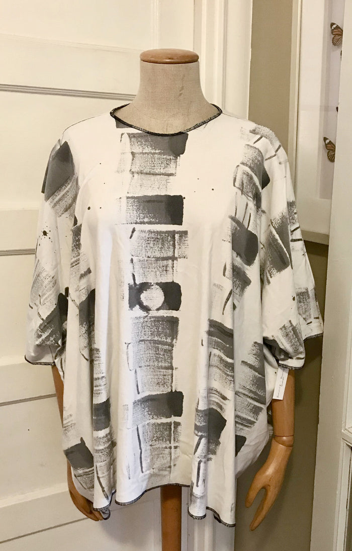 Simple Tee- 3/4 Sleeve- ARCO Handpainted Collection