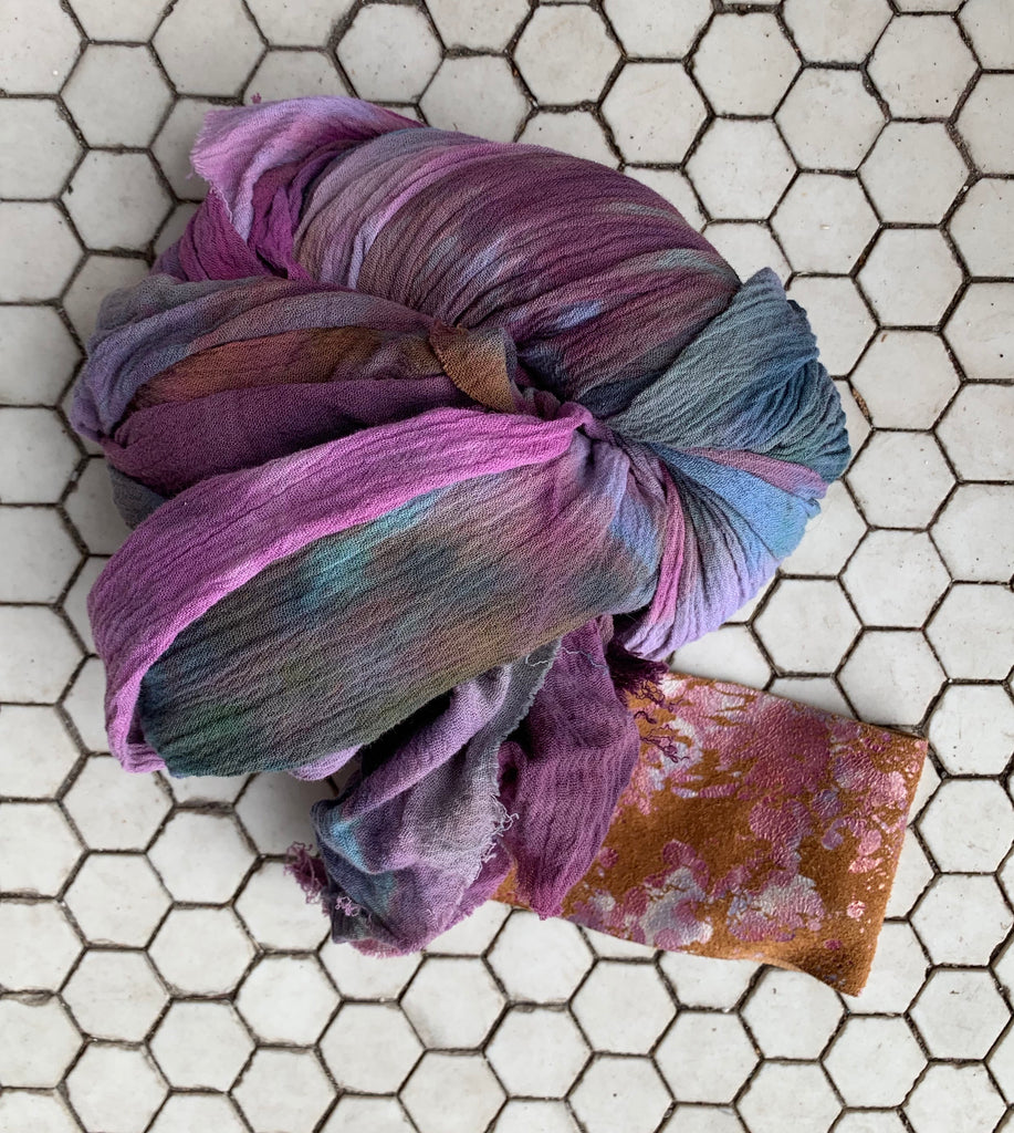 Solstice Wrap Scarf -- Hand Dyed Collection